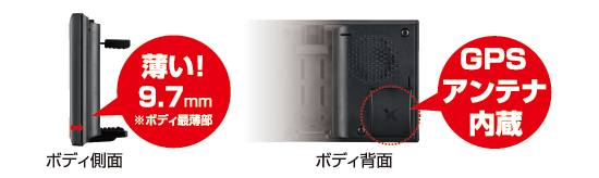 レーダー探知機 ZERO 52M