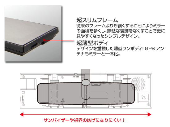 レーダー探知機 ZERO 73M | COMTEC 株式会社コムテック