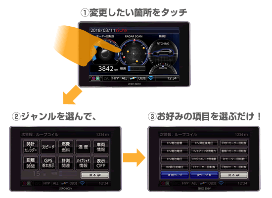 レーダー探知機 ZERO 805V | COMTEC 株式会社コムテック