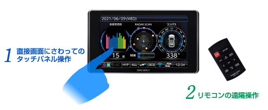 ドライビング・セーフティ・センサー ZERO 809LV | COMTEC 株式会社 